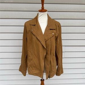 Old Navy Twill Moto Jacket - XL